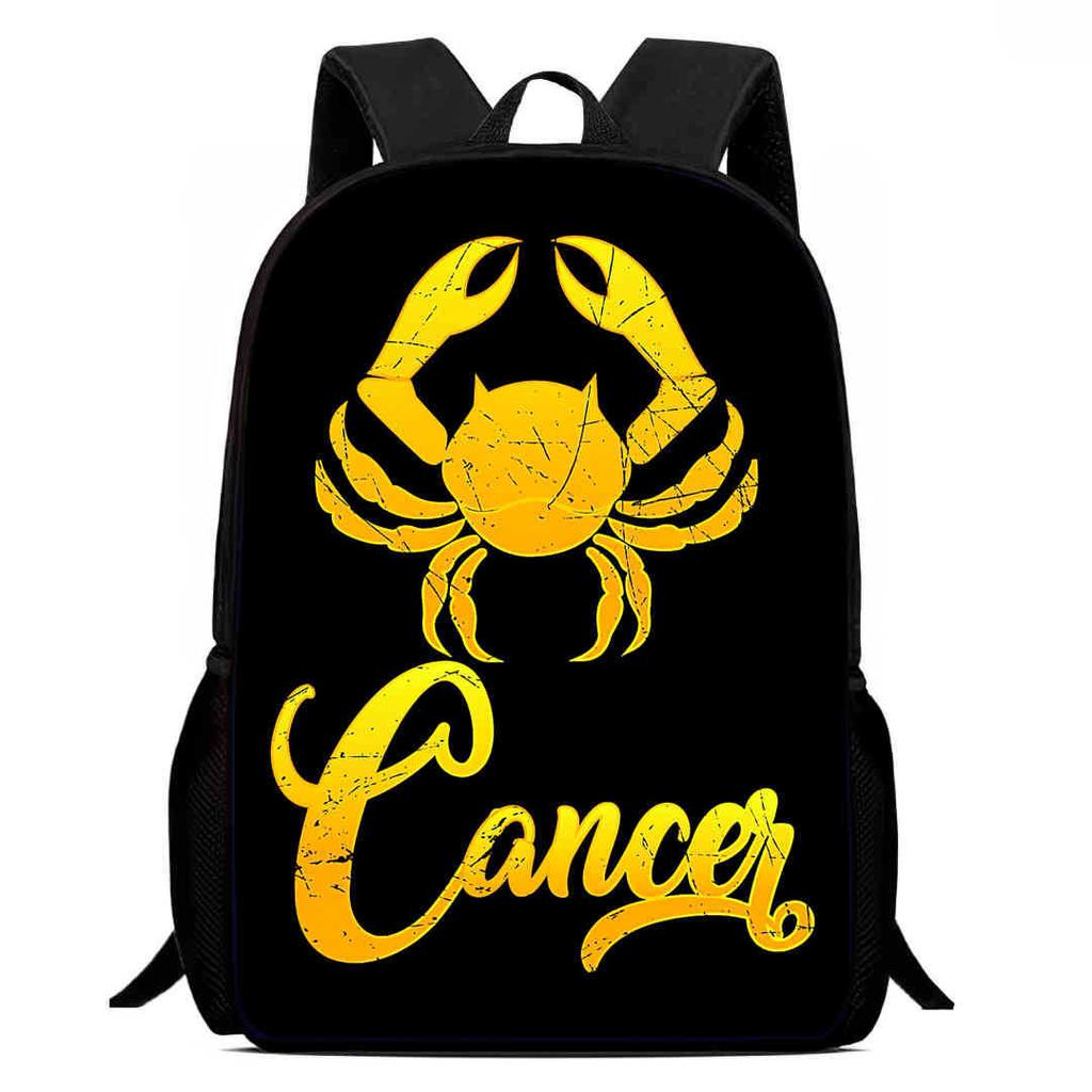 12 Sternbilder Schultasche High Definition Multifunktion Oxford Leichter Rucksack Haare
