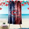 Montreal Canadiens Druck Strandtuch, Großes Weiches Schnelltrocknendes Handtuch für Strand Camping Schwimmen