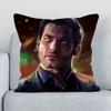 Stuhlkissenbezug x Lucifer Dekokissen für Sofa Kissenbezug Kurzer Plüsch Kissen Umarmungen Herbstdeko Bezüge x