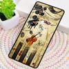 Musical Notes Violin Classical Soft Silicone Phone Case For Samsung Galaxy Note 10 Pro S26 S25 S24 S23 S22 S21 Plus Ultra Cover