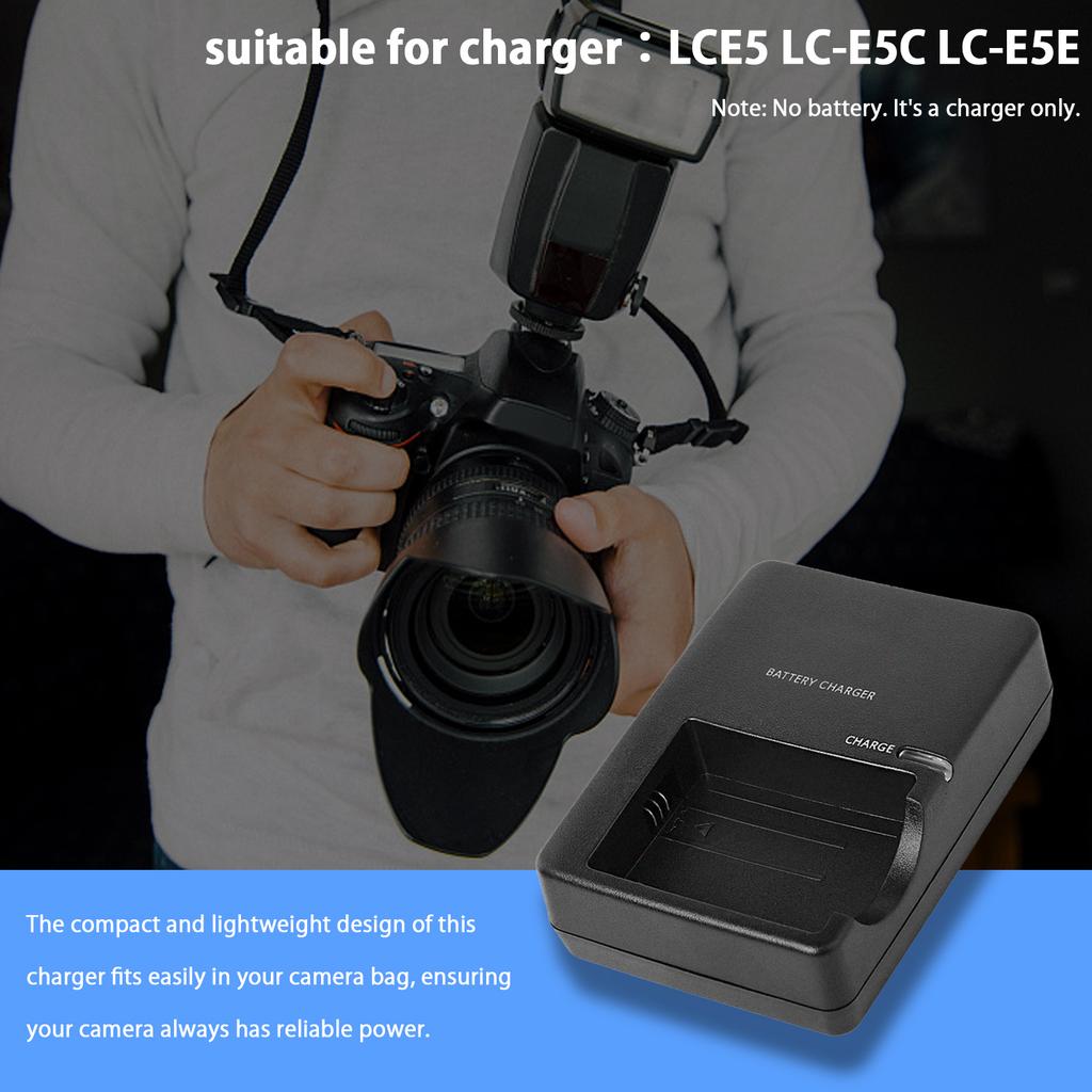 KUTOU LP-E5 Battery Charger LC E5 LC E5E for Canon EOS 1000D 450D 500D Kiss F X2 X3 Rebel T1i XS Xsi Cameras