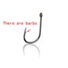 High Carbon Steel Fish Hook Barbed 600PCS 3#-12# Series in Fly Fishhooks Worm Pond Fishing Bait Holder Jig Accessories Pesca