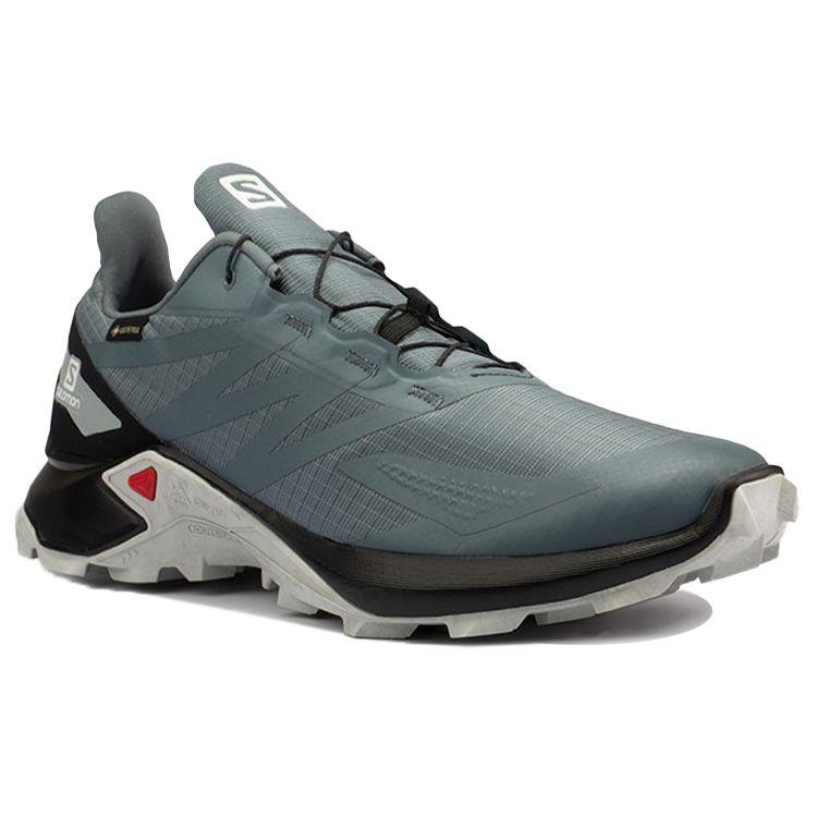 SALOMON Supercross Blast GTX Stormy Weather Quarry Unisex Sneakers Grey Black 411096