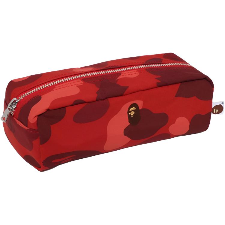 A Bathing Ape Camouflage Pattern Fabric Travel Storage Bag Unisex bags Dark-Blue Purple Red 0ZXBGM002901Q