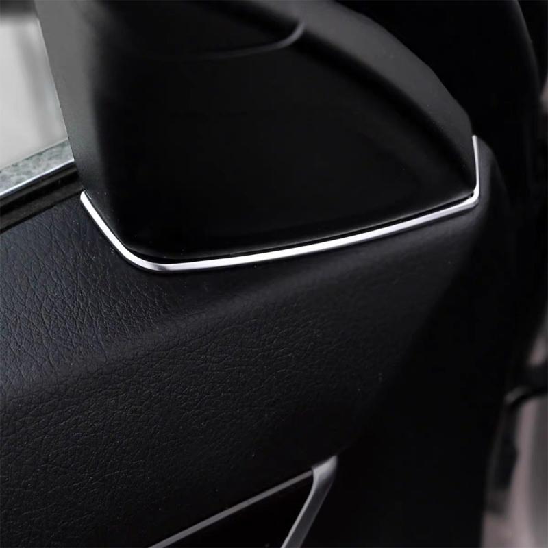 ABS Car A Pillar Door Stereo Speaker Decoration Cover Trim Stickers For Speaker Car Interior Decors