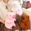 Cute And Adorable New Breathable Bear Capybara Plush Toy With Music For Kids