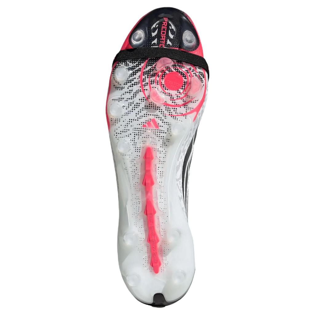 adidas Predator Elite Fold-Over Tongue AG Cloud White Solar Turbo Unisex Cleats Solar-Turbo Core-Black IH4707