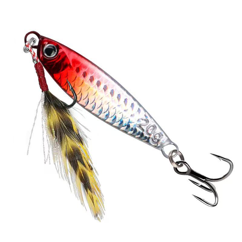 Conola Długi Rzut Spadająca Płyta Żelazna Przynęta: Pełna Symulacja Wody Łuska Ryby Sztuczna Przynęta