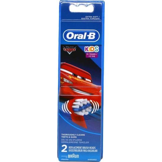 

Сменные насадки для зубных щеток Oral B Cars Kids, 2 шт.