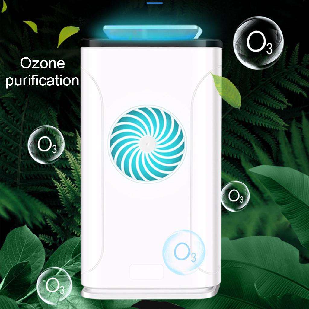 Portable UV Air Purifier Ozone Generator Purification Anion Air Purification Machine Air Clean Disinfection Sterilization 4 IN1