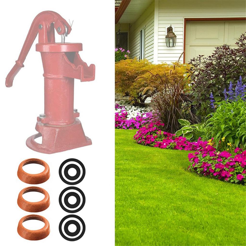 2025+ Garden Pump Seal Handle Pump Replacement Parts 75 PU Leather Garden Pump Hand Pump Well Pump Seal-Ring Hand Pump