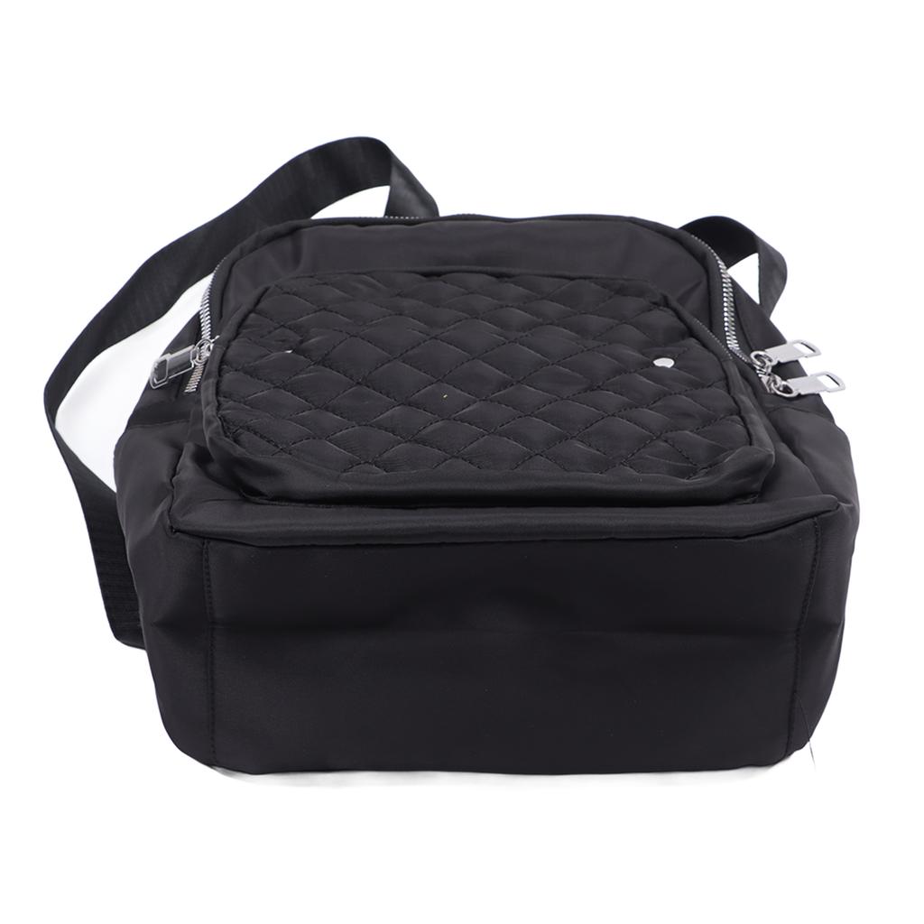 Women Backpack Women Large Capacity Daily Travel Work Backpack Fashionable Daypack Purse Black Oxford Fabric