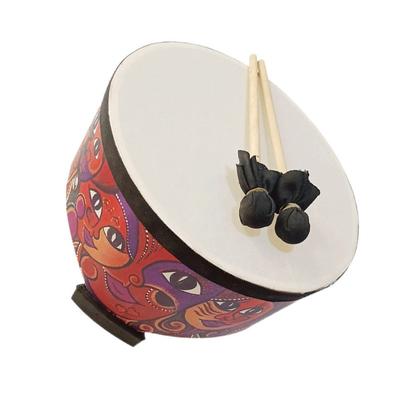 Drum Floor Dětská hračka Perkuse Palice na hudební nástroj Paličky Orff Indian Toys šlehače 8” dřevěná dětská ruka