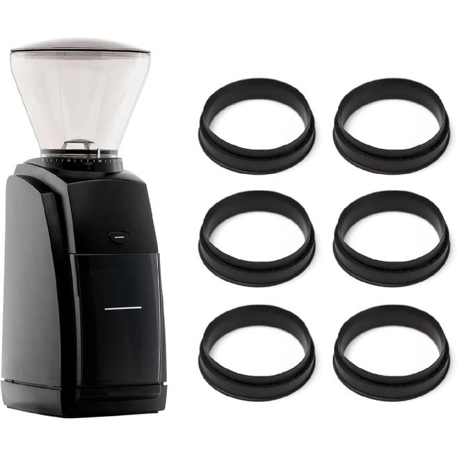 Gasket Replacement for Baratza Encore ESP, QHAND 6 Pack Silicone Hopper Gasket Ring for Baratza Encore Grinder