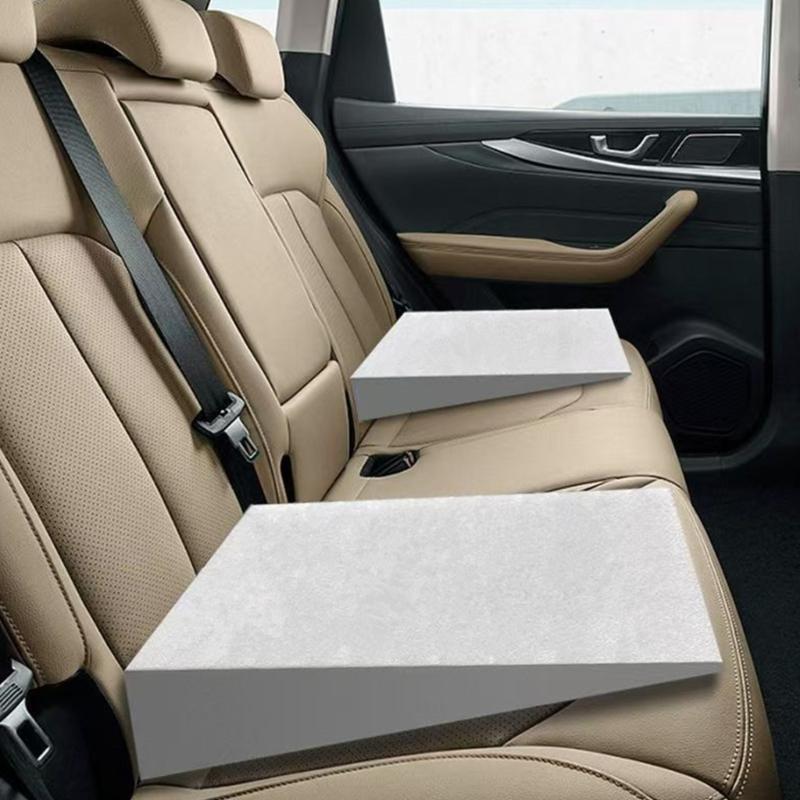1/2/3Pcs Car Rear Row Leveling Pad Soft Sloped Supports Block Simple Installs for Vehicle Interior Comfort During Travel & Daily Use Needs