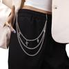 Multi Layer Waist Chain Layered Belly Chain Unisex Trouser Chain Lovely Trendy Fashion Statement Jewelry