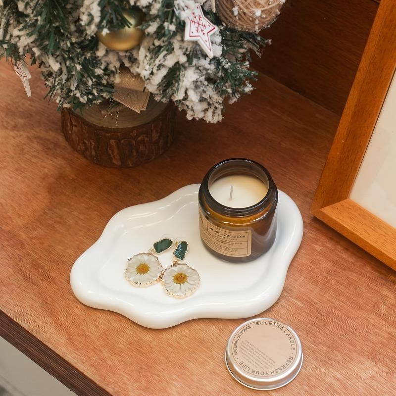 1PC Irregular Creativity Is Suitable for Jewelry Storage, Resin Material, Jewelry Tray