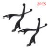 Universal Motorcycle Brake Clutch Levers Left / Right Side Black Hydraulic Brake Handle Lever For Electric Vehicles Bike Atv