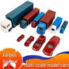 Multiscale DIY Colorful Plastic Model Cars for Sand Table