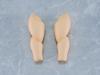 Nendoroid Doll Leg Parts Thick [Almond Milk] - Figure Accessory
