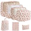 7-piece Set Travel Bag Organizer Clothes Box Blanket Shoes Packing Cubes For Suitcases Packaging Supplies Traveling Essentials