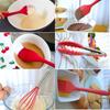 10PCS Silicone Kitchen Utensil Set - Spatula, Spoon, Ladle, Spaghetti Server & Slotted Turner