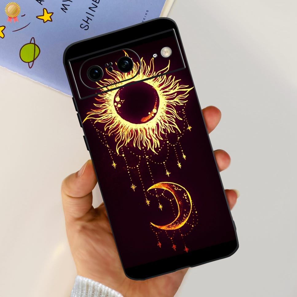 For Google Pixel 8 Pro Case Cute Cartoon Silicone Shockproof Back Cover For Google Pixel 8 Pro 8Pro Phone Case Bumper Funda Capa