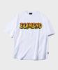 ELIMENO El Sub Burn Oversized Short Sleeve Tee White