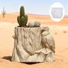 Planter Silicone Mold Flower Pot Concrete Mold Bird Tree Statue Cement Gypsum Mold Flower Vases Epoxy Casting Mold