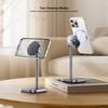 XUNDD XDHO-073 Magnetic Phone Holder Desk Stand Aluminum Alloy 45 Degree Tilt Hands-free Bracket