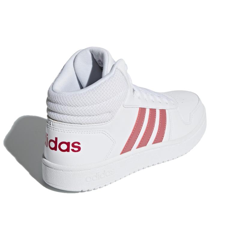 adidas Hoops 2.0 Mid 'White Purple Red' Women's Sneakers B42101