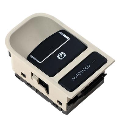 Beige Electronic Parking Brake Switch 5N0927225AXSJ For VW Tiguan 08-14 Sharan 11-16 Handbrake Button
