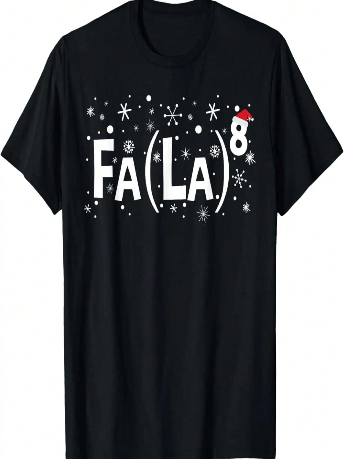 Fa La 8 Shirt - Math Teacher Christmas Shirt Fa La La T-Shirt S разноцветный