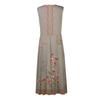 Robe longue pour femmes, robe Maxi décontractée, été, décontractée, sans manches, col en V, style Boho, taille rétractée, robe imprimée