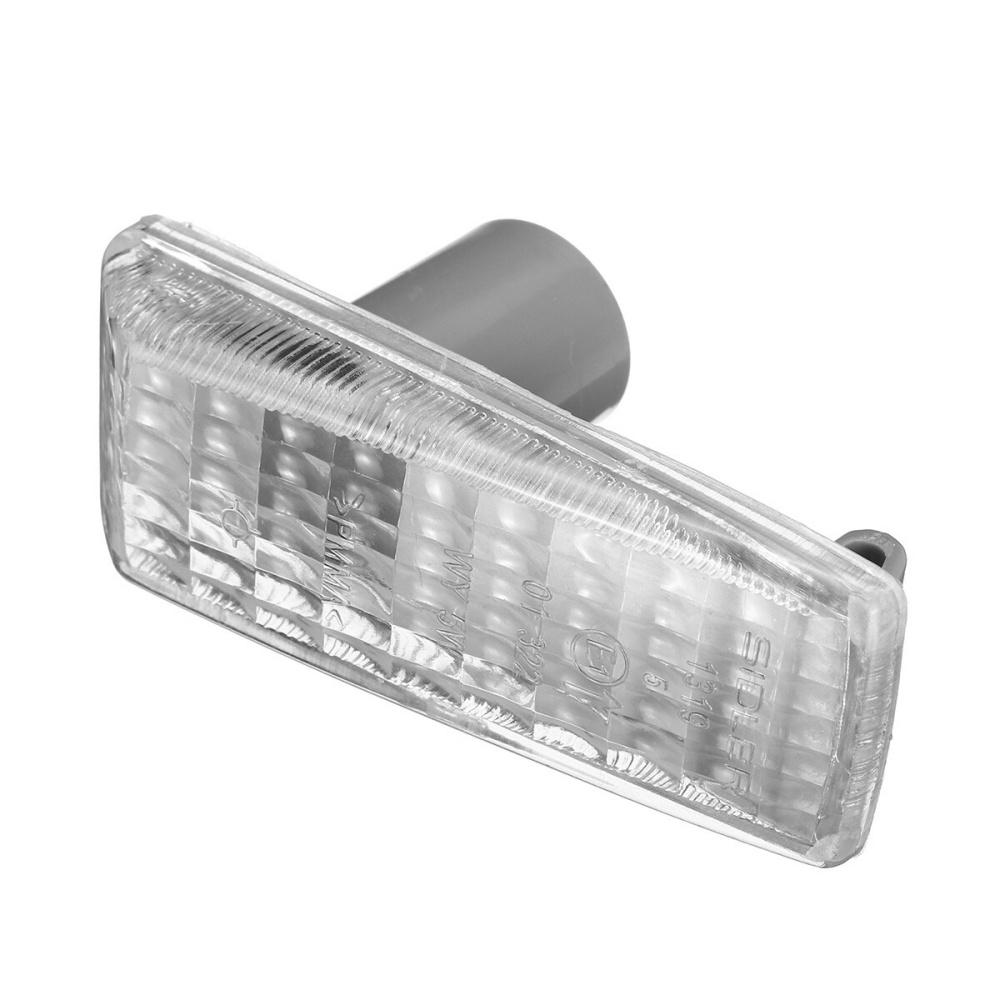 2Pcs Side Fender Turn Signal Light Marker Lamp For Mercedes R129 W140 W202 W201