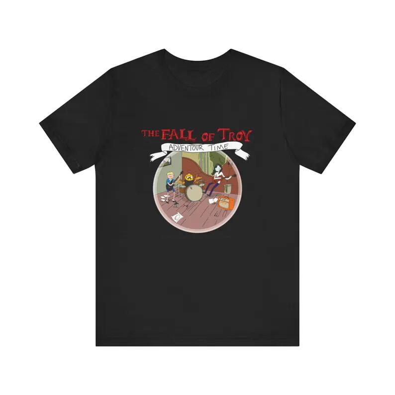 The Fall Of Troy Band Adventure Time T-shirt PA0310_34 M