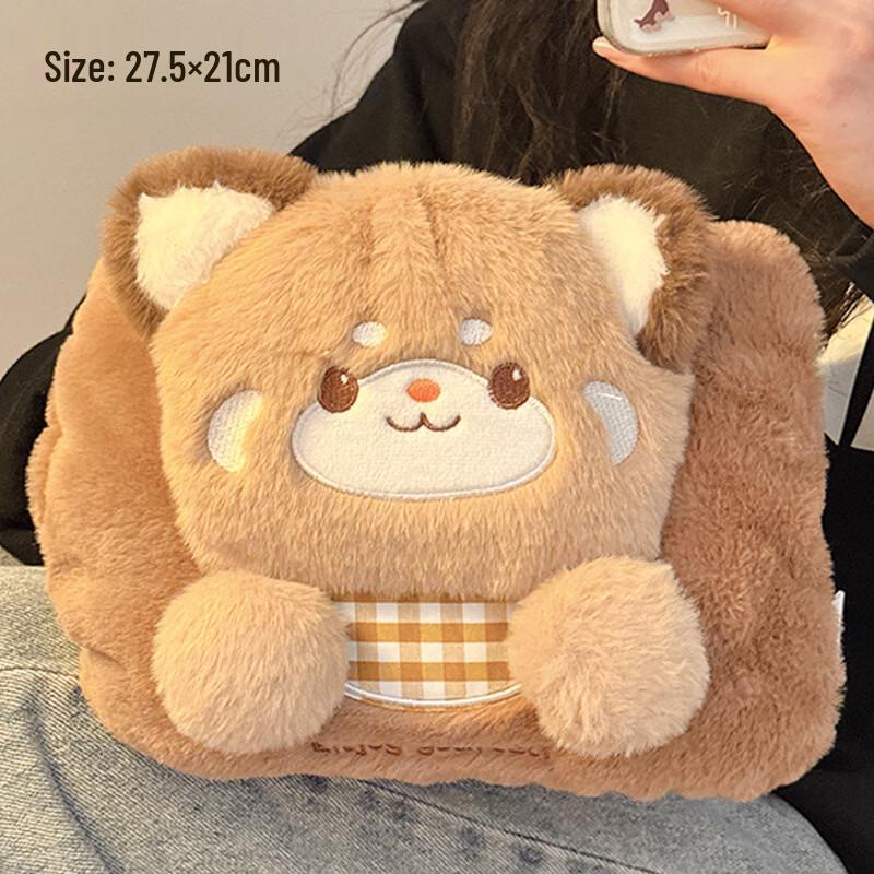 SPACEXPERT Cute Brown Bear Rechargeable Hand Warmer