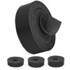 Black Black Leather Strip 1 Inch Wide Soft Leather Leather Projects Leather Belt Strips  DIY Craft