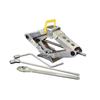 Heavy Duty Scissor Jack for Car, Heavy Duty 2T (4,400 Lbs), Emergency Kit for Tire Change and Repairs, Auto, SUV, RV, EV, 4x4, T