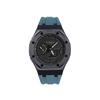 Casio Pánské hodinky řady s duálním displejem (LCD/analogové) Černé hodinky GA-2100-7A-