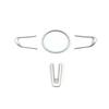 ABS Matte For Mazda cx-30   Car Steering wheel Button frame decoration Cover Trim Car styling accessories