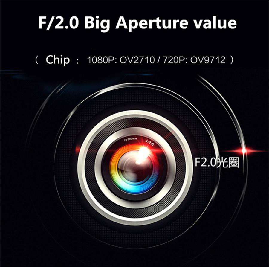 

3.0 WIFI FHD Motorcycle Dash Cam Front Rear DVR