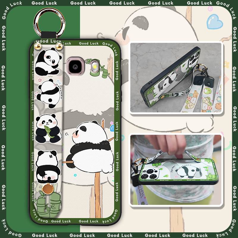 Cartoon Phone Holder Phone Case For Samsung Galaxy J510/J5 2016/J5108 Anti-knock Waterproof Shockproof Anti-dust Cute