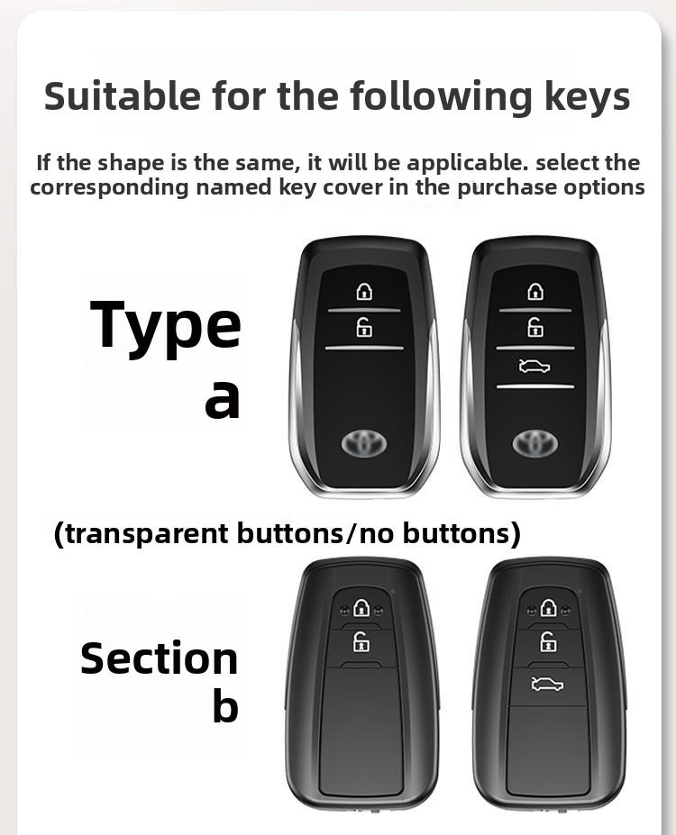ANW1 2024 Toyota Crown Kluger Key Cover Case for 12/13 Toyota 14th/16th Gen Crown Sedan (Exclusive)