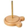 HHO-Knitting Tools Wooden Yarn Holder Beginner Crochet Accessories Stand Sewing Thread Spool Wool Ball Winder Stand Tool B