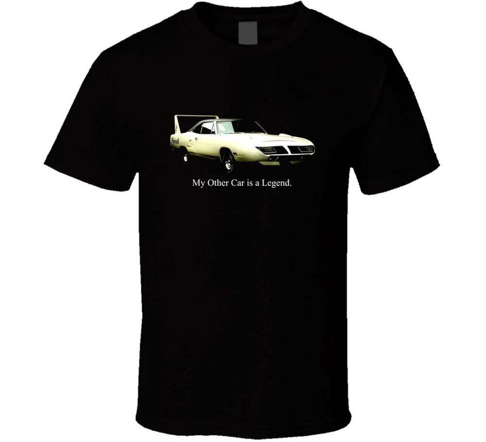 My Other Car Is A Legend 70 White Superbird Funny Muscle Race Car Gift T Shirt XL