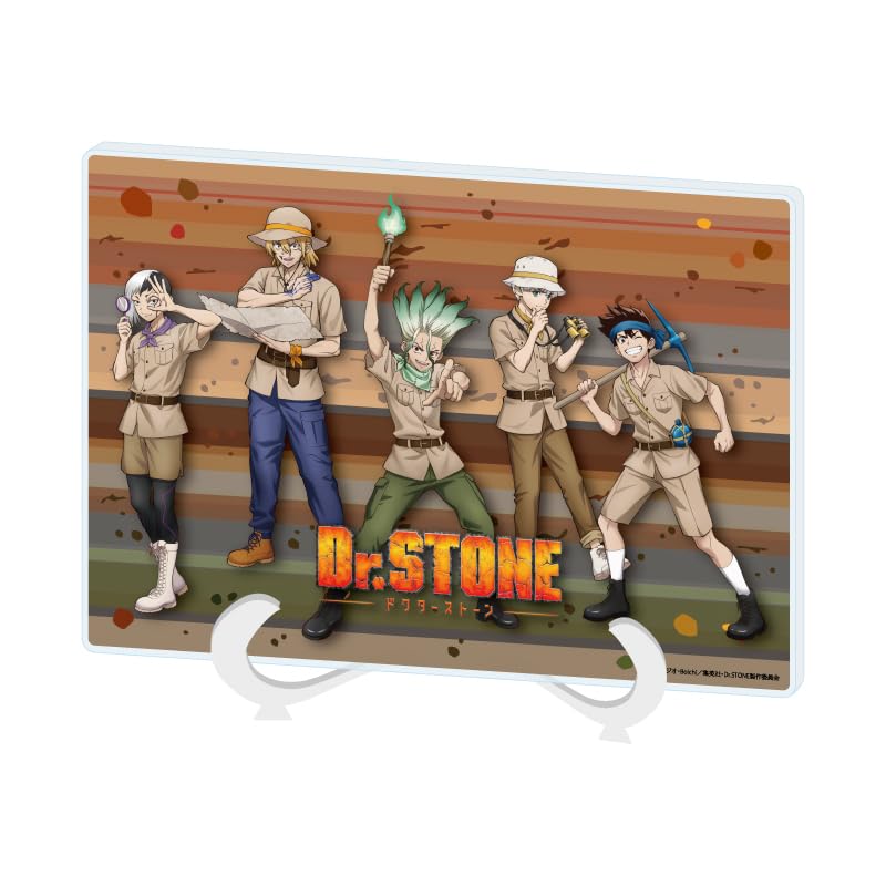 Dr. STONE 07 Explorer Ver. Group Design [Original Illustration] Acrylic Art Board [A5 Size]