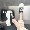High-value Board Shoes Spring New Small Muffin Thick Bottom Breathable Casual