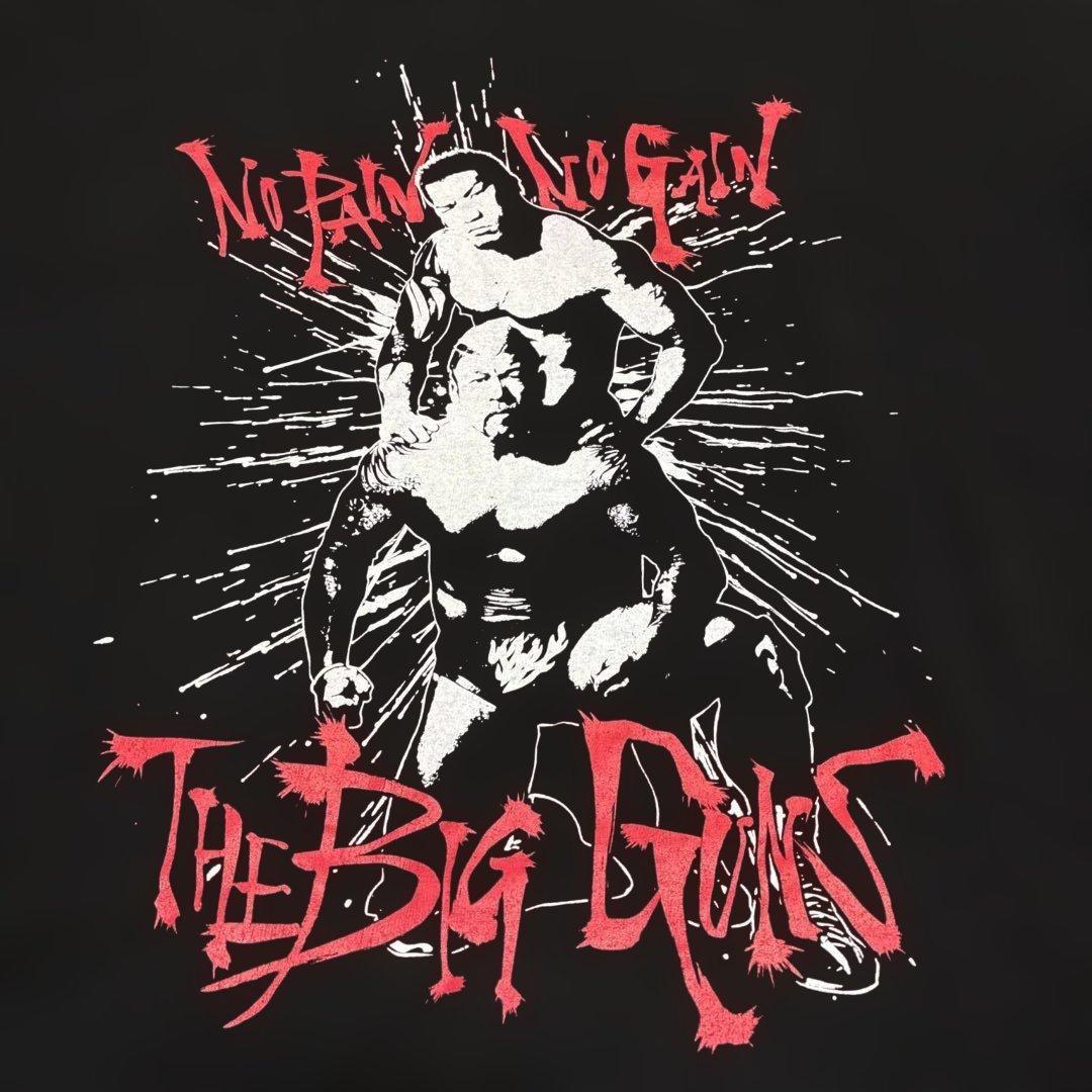 The Big Guns Zeus & Bodyguard T-Shirt L Brand New Osaka Pro Wrestling S