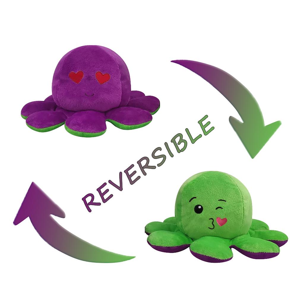 Kids Soft Gift Children Cute Plush Toys Double-Sided Flip Doll Soft Reversible